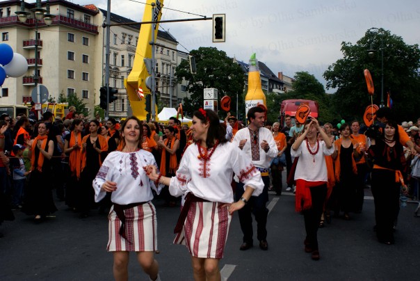 Вихід українок на карнавалі культур,  Берлін, 31.05.2009